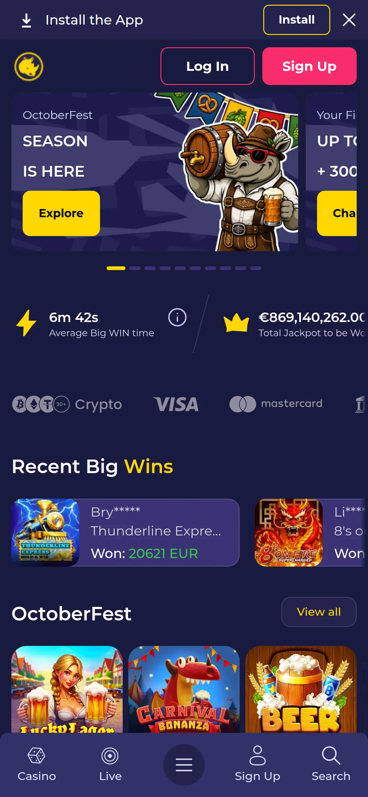 Homepage